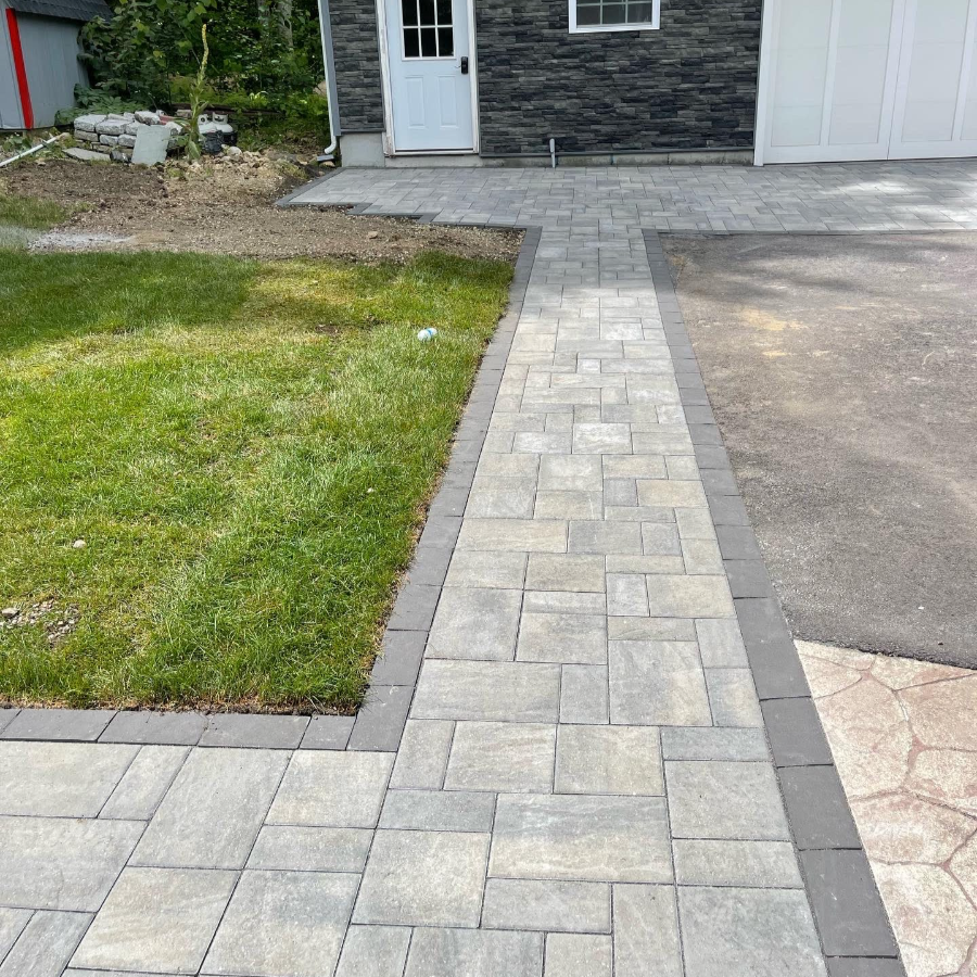 Walkway & Driveway Construction 1 patio & fireplace construction in ri-040