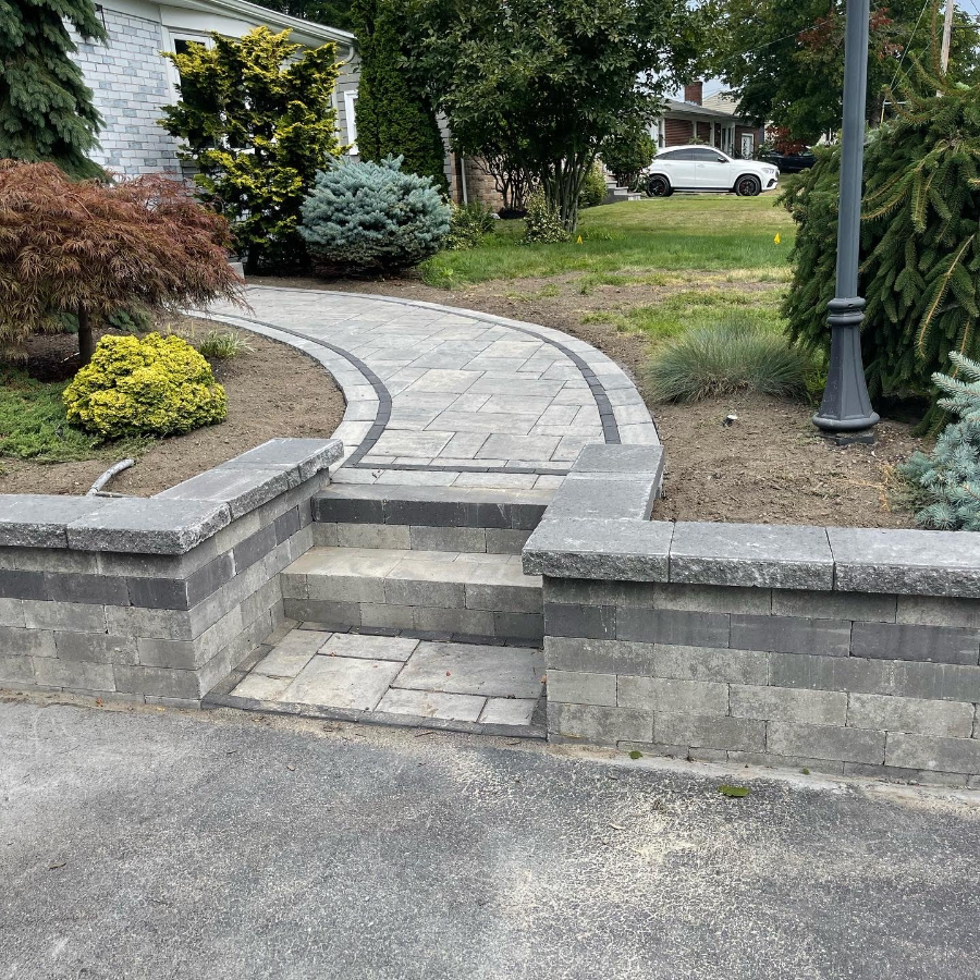 Walkway & Driveway Construction 4 patio & fireplace construction in ri-086