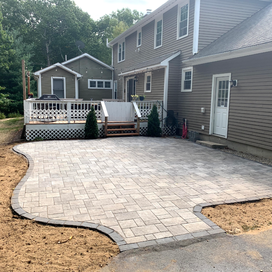 walkway and driveway paver in ri 176